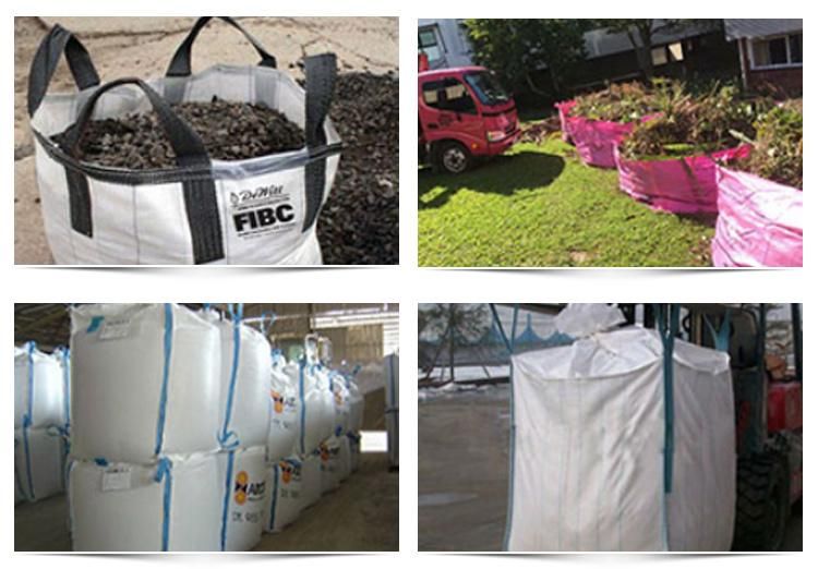 Custom 1.5 Ton FIBC Jumbo Bag with Two Side Mesh PP Bulk Bag