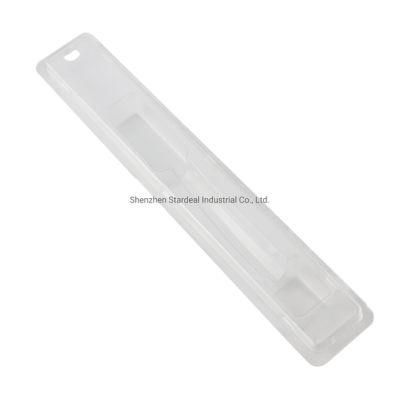 Custom Clear Pet Clamshell Blister Box Baby Toothbrush Plastic Pack