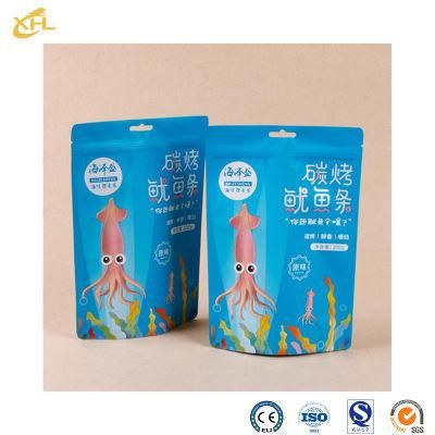 Xiaohuli Package China Custom Food Bags Supply Embossing Food Pouch for Snack Packaging