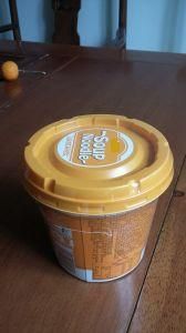 Food Soup Cup of Paper Base with Plastic Pet Lid Disposable Container