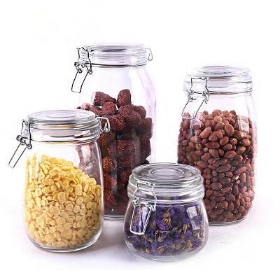 Free Samples Wholesale Cheap Food Storage Empty Honey Bee Jam Glass Jar for Canning with Metal Aluminum Lid