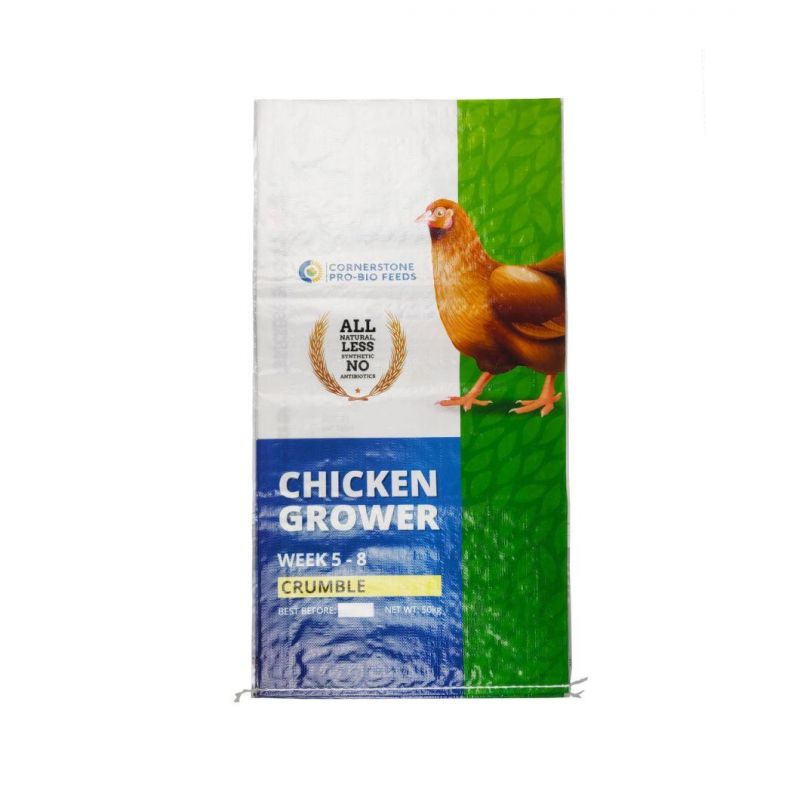 Good Quality BOPP Laminated PP Woven Bag Animal Feed Bag Corn Water Proof