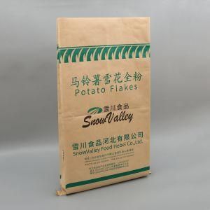 High Quality Kraft Paper Plastic Composite PP Woven Feed Bag for Poultry Feed