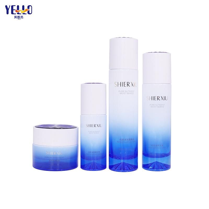 40ml 100ml 120ml Factory Skincare Cosmetic Packaging Glass Lotion Pump Bottles