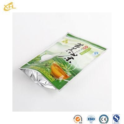 Xiaohuli Package China Flat Bottom Coffee Bags Manufacturers Embossing Tobacco Packaging Bag for Tea Packaging