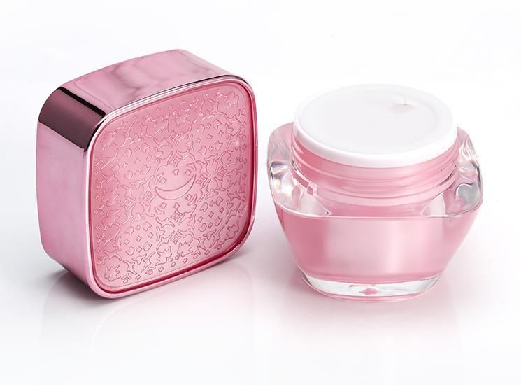 20g Luxury Shinny Empty Cosmetic Cream Jar for Beauty