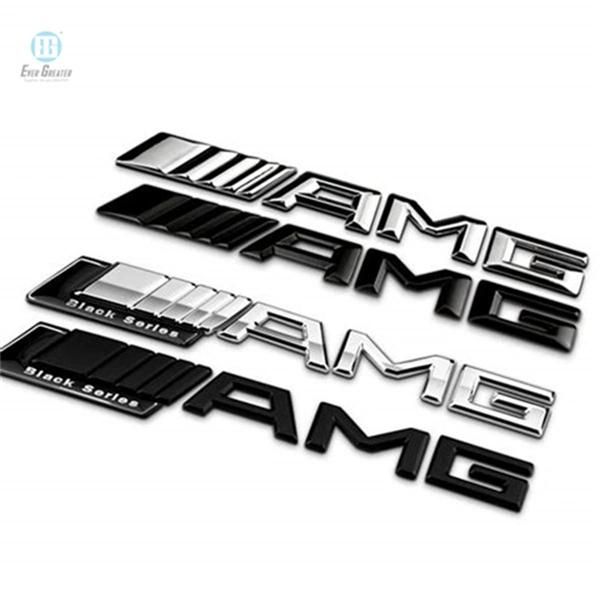 Customized 3D Soft Nickel Chrome Label Chrome Sticker