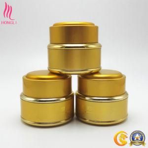 2017 Design Golden Color Aluminum Cream Jar