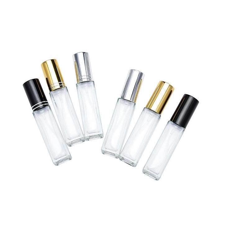 4ml 8ml Refillable Bottles Travel Transparent Glass Perfume Atomizer Empty Small Spray Bottle Toxic Free Safe Dropship