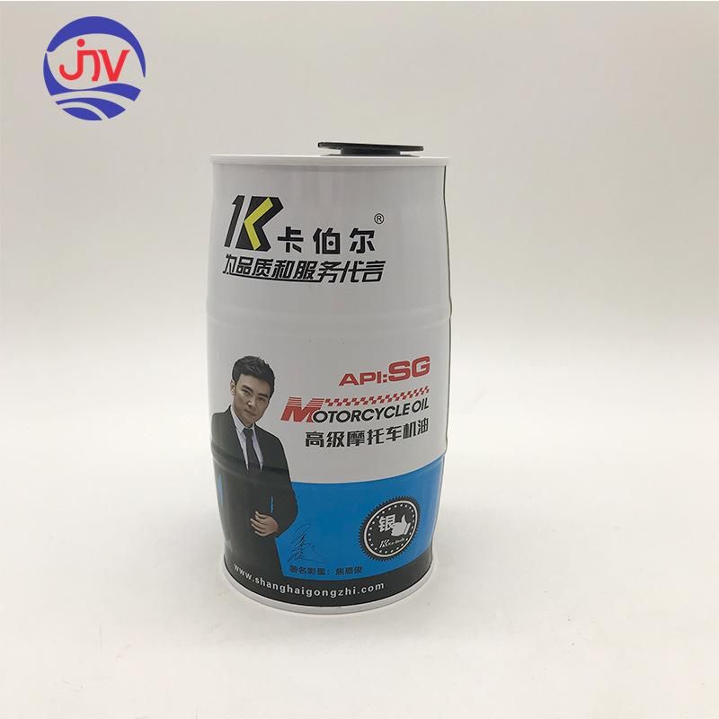 Empty Packaging Bottle Car Motor Engine Oil Metal Cans