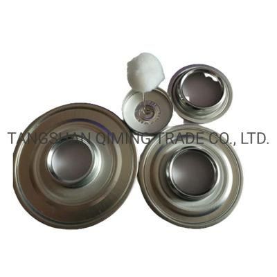 Free Sample Metal Component for Adhesive Tin Can with Four Size with Dauber with Top and Bottom