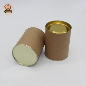 Tea Paper Tube Packaging Food Grade Cardboard Cylinder Tube for Tea Round Box Packaging