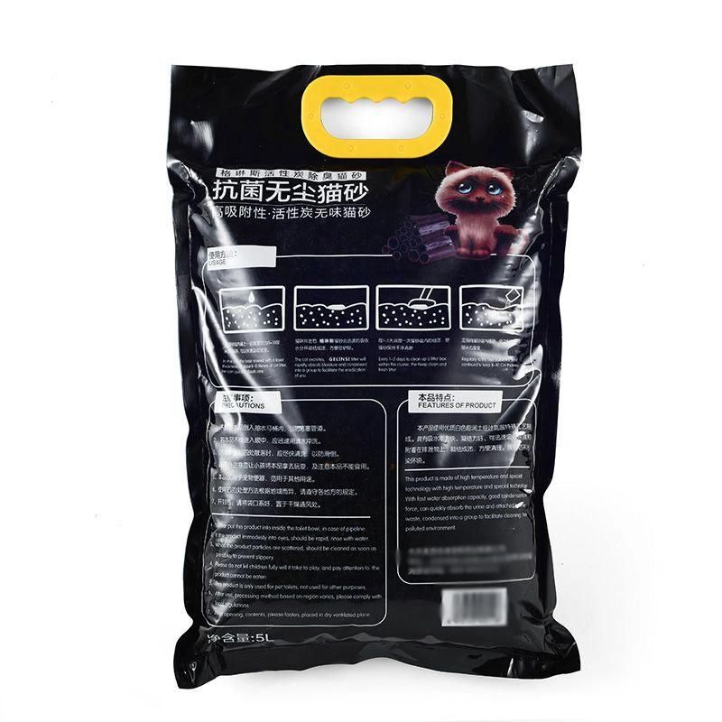 High Quality Paste Water Proof PE Bag for Cat Litter
