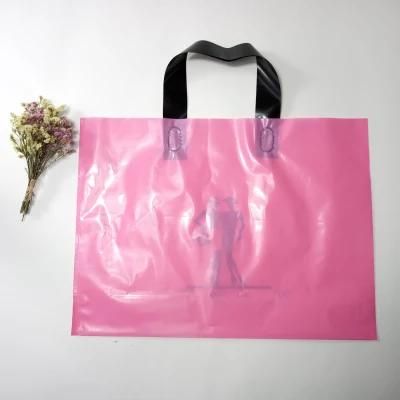 Clothes Carry Custom Printed Plastic Retail Shopping Bag with Handles