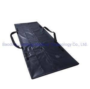PEVA Medical Biodegradable Body Bags Bag with Zipper Six Handles Environmental Hot Welding No Leakage Fast Delivery