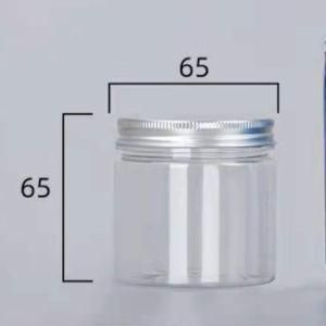 100ml 120ml 150ml 200ml 250ml 300ml 500ml Amber Pet Plastic Jars with Black Lid