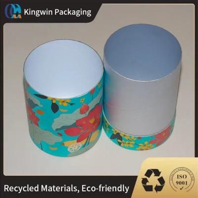 Custom Size Kraft Round Paper Tube Packaging Powder Paper Tubes for Coffee Bean
