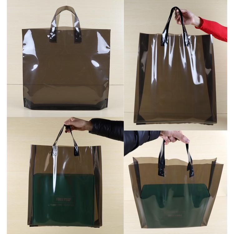 Cosmetic Plastic Bag Fashion Bag PP Bag Gift Carry Bag Printing Black Untransparent Packaging