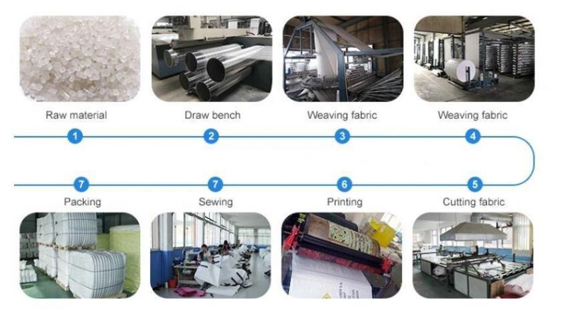 China Manufacturer 50kg Polypropylene PP Woven Bag for Packing Industry
