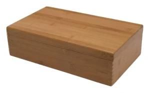 Lipper International 8188 Bamboo Wood Tea Box with 8 Compartments, 12-3/8&quot; X 7-3/8&quot; X 3-3/5&quot;