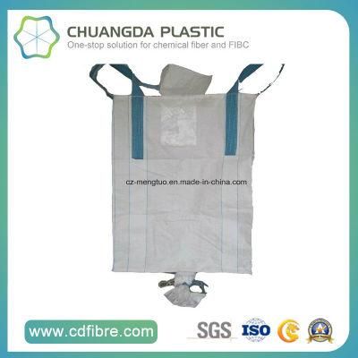 PP Woven Jumbo FIBC Cement Bag with Pajamer Outlet Spout
