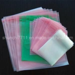 PE Printed Resealable Zipper Medical Plastic Packaging Bag