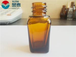 Hot Selling 30ml Square Amber Glass Bottle