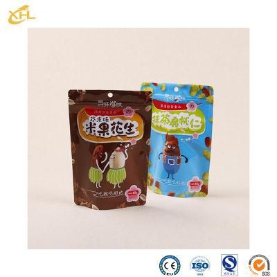 Xiaohuli Package China Raw Chicken Packaging Factory Square Bottom Bag Plastic Coffee Bag for Snack Packaging