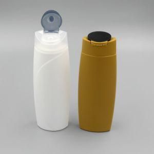 200ml Plastic HDPE Shampoo Bottle with Flip Cap