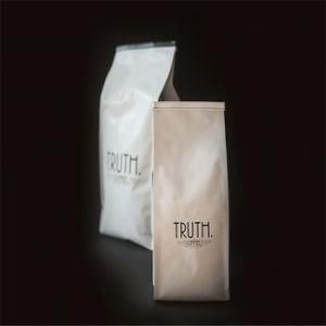 Customized Eco-Friendly Kraft Paper Coffee Bags with Valve
