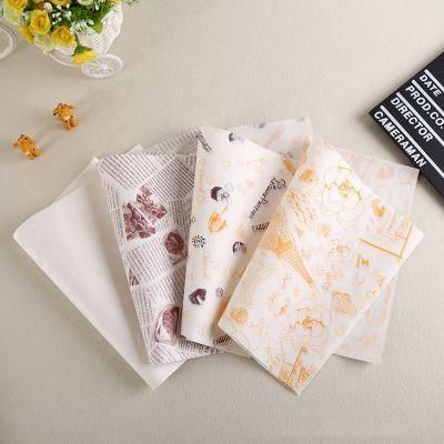 Food Grade Burger Sandwich Wrapping Paper PE Coated Packaging Paper