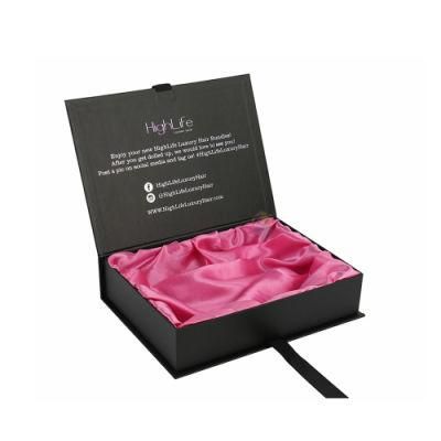 Custom Luxury Bundle Hair Extension Cardboard Packaging Box