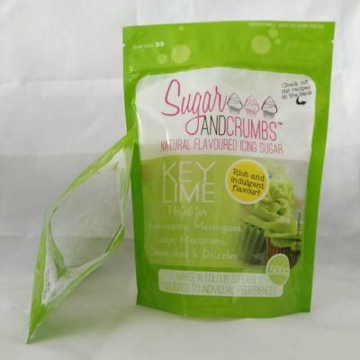 Stand up Zip Pouch with Clear Window for Package