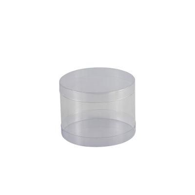 Customized Clear Plastic Tube Food Packaging Cylinder Round Box