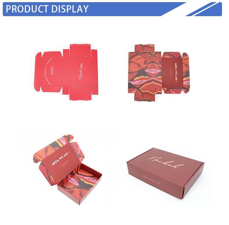 Custom Logo Color Printing Candle Shipping Corrugated Paper Packaging Box