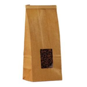 More Style Standing Kraft Coffee Bag with Air Valve Easy and Available for a Small Amount of Low Cost Wholesale