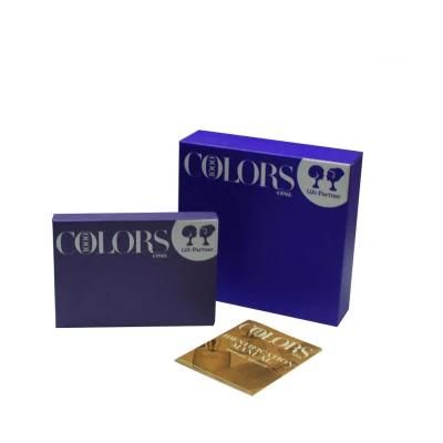 Custom 3D Embossed Paper Perfume Gift Box