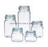 Hot Sale Food Storage Glass Jar 500ml 1000ml 1L 2L 3L Food Canning Jar with Airtight Clip Glass Lid