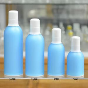 50ml 80ml 150ml 180ml HDPE High-Grade Cosmetic Bottle Set, Series Bottle Capacity and Color Customization