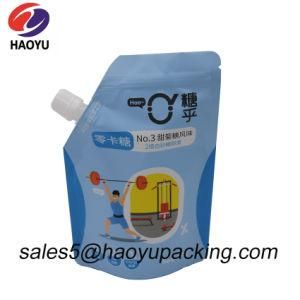 Spout Bag 50~2000ml Stand up Nozzle for Bag with Nozzle Cap Liquid Drink Juice