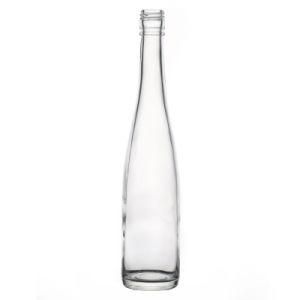 Glass Bottle Suppliers High Quality Wholesale Flint Empty Round 480ml Glass Liquor Bottle
