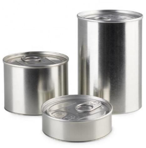 Wholesale Empty Tin Can with Easy Open Lid for Yoga Outfit or Gym Clothes