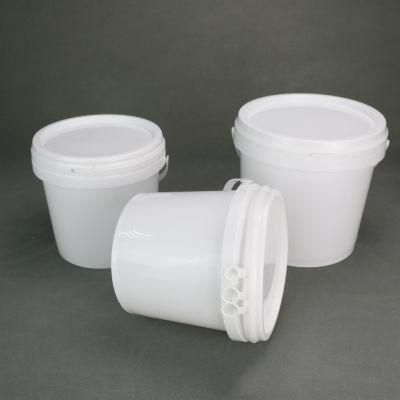 10-Liter Large Capacity Plastic Bucket for Pet Food