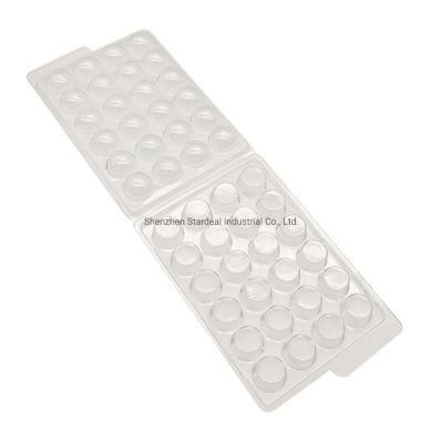 Plastic Clear Chocolate Packaging Pet Clamshell