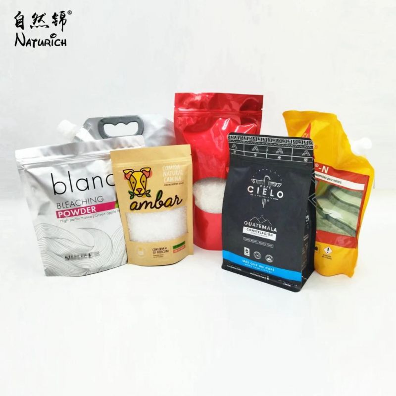 Kraft Paper Bag with Clear Window Tin Tie Food Bag