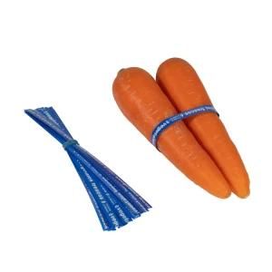 Packing Ties Plastic Printed Vegetables Twist Ties Customized Logo Printed Label Twist Ties for Agriculture and Flower