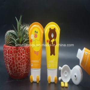 Plastic Custom Soft Tube with Foot Flip-Top Cap