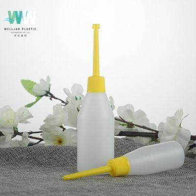 25ml PE Cone Bottle with PP Plastic Yellow Knob