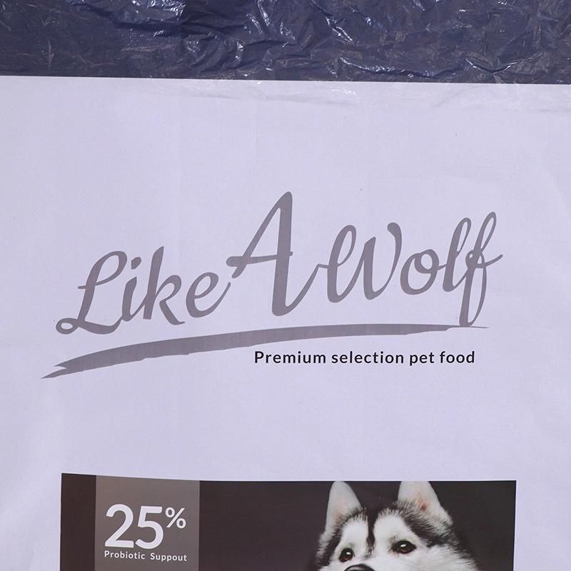 Cat Litter Clean Recyclable BOPP Laminated PP Woven Plastic Cat Litter Bag