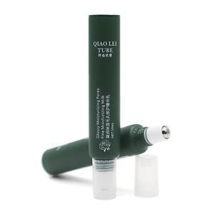10ml Green Small Matte Eye Cream Lipgloss Tube with Applicator Tips